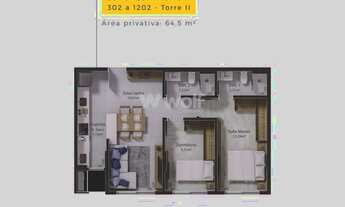 Imagem 2: ALTO PADRÃO - 2 QTS 1 STE - PISCINA - TOP - NOVO