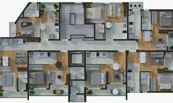 Imagem 4: APARTAMENTO com 1 dormitório à venda por R$ 260.123,56 no bairro Mercês - CURITIBA / PR