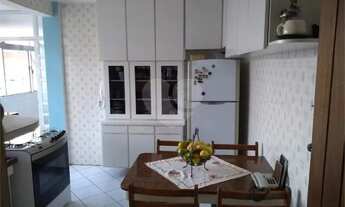 Imagem 6: Vista mar uma quadra da praia- Apto, 3 dorms 1 suite + dep -167m2-Pompeia Santos SP