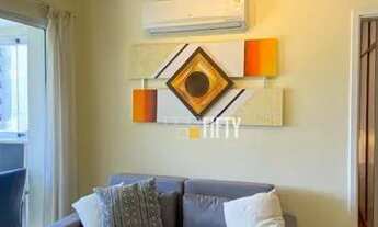 Imagem 6: Apartamento com 1 dormitório para alugar, 55 m² por R$ 6.480,00/mês - Brooklin - São Paulo