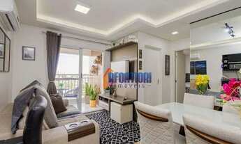 Imagem 3: Apartamento com 2 dormitórios à venda, 55 m² por R$ 439.000,00 - Capão Raso - Curitiba/PR