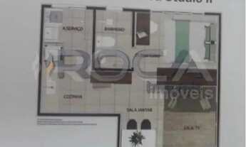 Imagem 2: Apartamento de 1 dormitório para alugar na Vila Costa do Sol, São Carlos