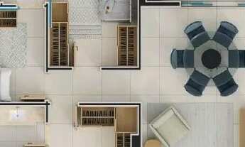 Imagem 2: Apartamento 3Q - 87,59 m² - AURORA LAGO DAS ROSAS