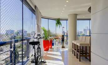 Imagem 4: Amplo apartamento semimobiliado com lareira e 2 vagas