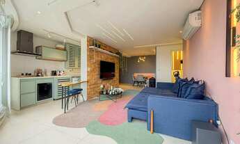 Imagem 6: Apartamento mobiliado com 90m2 com 2 suítes e 2 vagas - Wave Alphaville