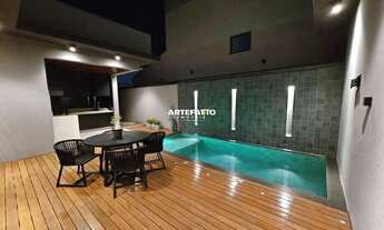 Imagem 3: Casa de condomínio à venda, no Villa Di Capri, porteira fechada, com 3 suítes