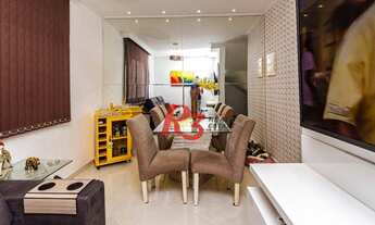 Imagem 3: Casa com 2 dormitórios à venda, 84 m² - Estuário - Santos/SP