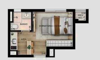 Imagem 7: Studio 22m² Perdizes