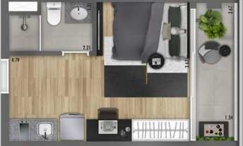 Imagem 7: STUDIO RESIDENCIAL em São Paulo - SP, Vila Olímpia