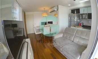 Imagem 7: Lindo Apartamento a Venda no Brooklin! 45m2 com vista para a Ponte Estaiada, pôr do sol má