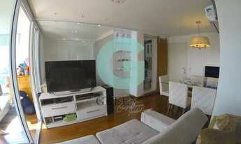 Imagem 6: Lindo Apartamento a Venda no Brooklin! 45m2 com vista para a Ponte Estaiada, pôr do sol má