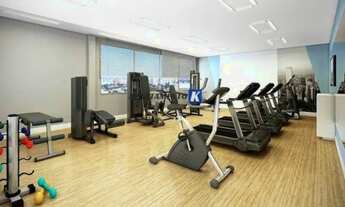 Imagem 7: Studio - VENDA 20 m2, Varanda, MOBILIADO - Lazer Completo, com Piscina na Cobertura - 100