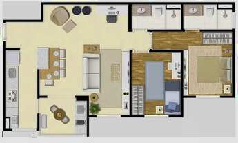 Imagem: APARTAMENTO NOVO YES IDEAL LIVING MEDEIROS