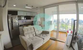 Imagem 4: Lindo Apartamento a Venda no Brooklin! 45m2 com vista para a Ponte Estaiada, pôr do sol má