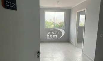 Imagem 2: Apartamento com 2 dormitórios para alugar, 34 m² por R$ 2.463,55/mês - Tatuapé - São Paulo