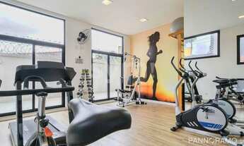 Imagem 4: Loft mobiliado e com sacada Batel