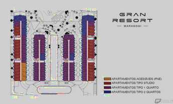 Imagem 5: MARAGOGI - PÉ NA AREIA FRENTE MAR. RESORT COM VÁRIAS TIPOLOGIAS