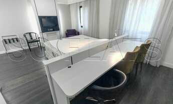 Imagem 3: Flat mobiliado 33m² 1 dormitório 1 vaga de garagem, disponível para locação em Moema