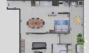 Imagem 5: Apartamento (Padrão), com 3 quartos e 3 banheiros à Venda, 100 m² em Ubatuba/SP