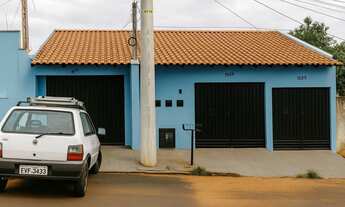 Imagem 3: Casa sendo sala cozinha banheiro e quarto lavanderia coberta