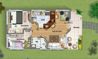 Imagem 5: Fazenda/Sítio/Chácara para venda com 100 metros quadrados com 2 quartos em Centro - Atibai