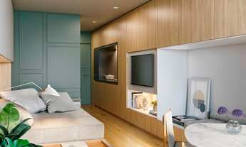 Imagem: Studios na Rua dos Pinheiros, 24 m² por