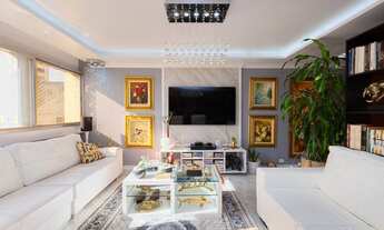 Imagem 6: Apartamento mobiliado 3 quartos sendo 1 suíte, 2 salas amplas, escritório, 1 vaga, reforma