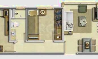 Imagem 4: Apartamento para Venda - 42.51m², 2 dormitórios, Cavalhada