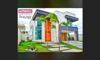 Imagem: Alphaville Araçagy, casa duplex, 4 suites