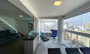 Imagem 7: Oportunidade no Gonzaga! Duplex 2 suítes andar alto. - Porteira fechada - Lazer Completo