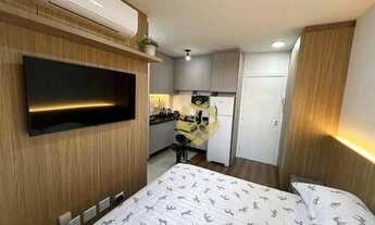 Imagem 3: Apartamento com 1 dormitório para alugar, 21 m² por R$ 2.000/mês - Mossunguê - Curitiba/PR