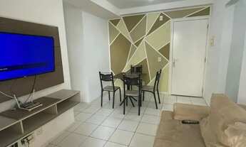 Imagem 2: VS ALUGO APARTAMENTO MOBILIADO NO CONDOMINIO COSTA ARAÇAGY/ 2 QUARTOS/ VARANDA/ NASCENTE