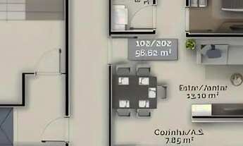 Imagem 2: Cobertura 4 Dormitórios para venda em Palhoça - SC