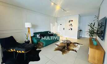 Imagem 4: Apartamento de 107 m² com 2 suítes, mobiliado, no Pompeia (Santos) venda com financiament