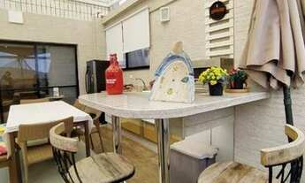 Imagem 4: Cobertura com 3 dormitórios à venda, 210 m² por R$ 1.600.000,00 - Ponta da Praia - Santos