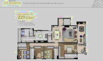 Imagem 4: La Maison no Adrianópolis / Rua Terezina / 4 Suítes / 220m² / 4 Vagas de garagem