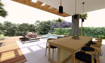 Imagem 5: Casa Linear, 4 Quartos, 4 vagas, 220 m², Terreno 1.032 m², Cond. Resid. Mont Ville, Lagoa