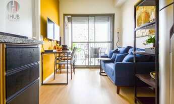 Imagem: Apartamento com 1 dormitório mobiliado