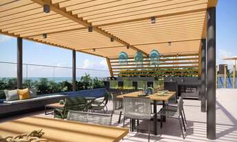 Imagem 5: Flats com varanda / sacada a 50m da praia de Cabo branco - FL0260