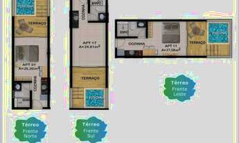 Imagem 6: Flat com Piscina Privativa com 45k de entrada, mensais de R41.408,38 centro de Porto