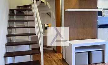 Imagem 2: Apartamento com 1 dormitório para alugar, 67 m² por R$ 6.208,92/mês - Moema - São Paulo/SP