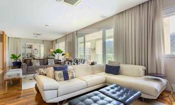 Imagem 7: Apartamento à venda em Tamboré com 284 m² com vista espetacular pra mata