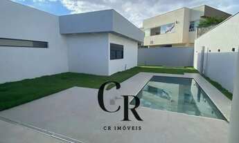 Imagem: Casa térrea com 4 suítes no Condomínio