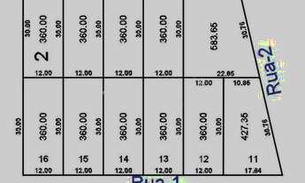 Imagem 5: Área Av. São Paulo - em frente ao Parqueville Figueira - 64m de frente para Avenida