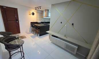 Imagem 2: LOCAÇÂO - Belíssimo Apartamento Semi mobiliado e Reformado em Ponta Negra - Vista Mar