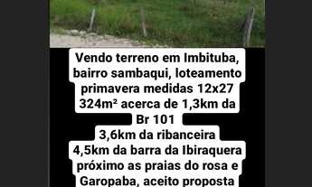 Imagem 2: Rua das hortências loteamento primavera bairro sambaqui