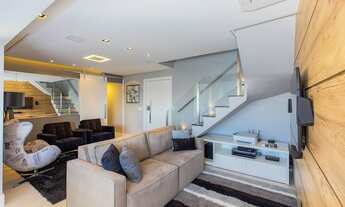 Imagem 6: Essa espetacular cobertura duplex mobiliada na zona sul irá te surpreender..