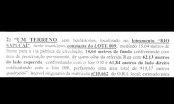 Imagem: Vende se terreno