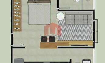 Imagem 2: Apartamento à venda 2 Quartos, 1 Vaga, 57.03M², Atibaia Jardim, Atibaia - SP