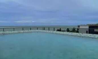 Imagem: Excelente e barato flat pe na areia com